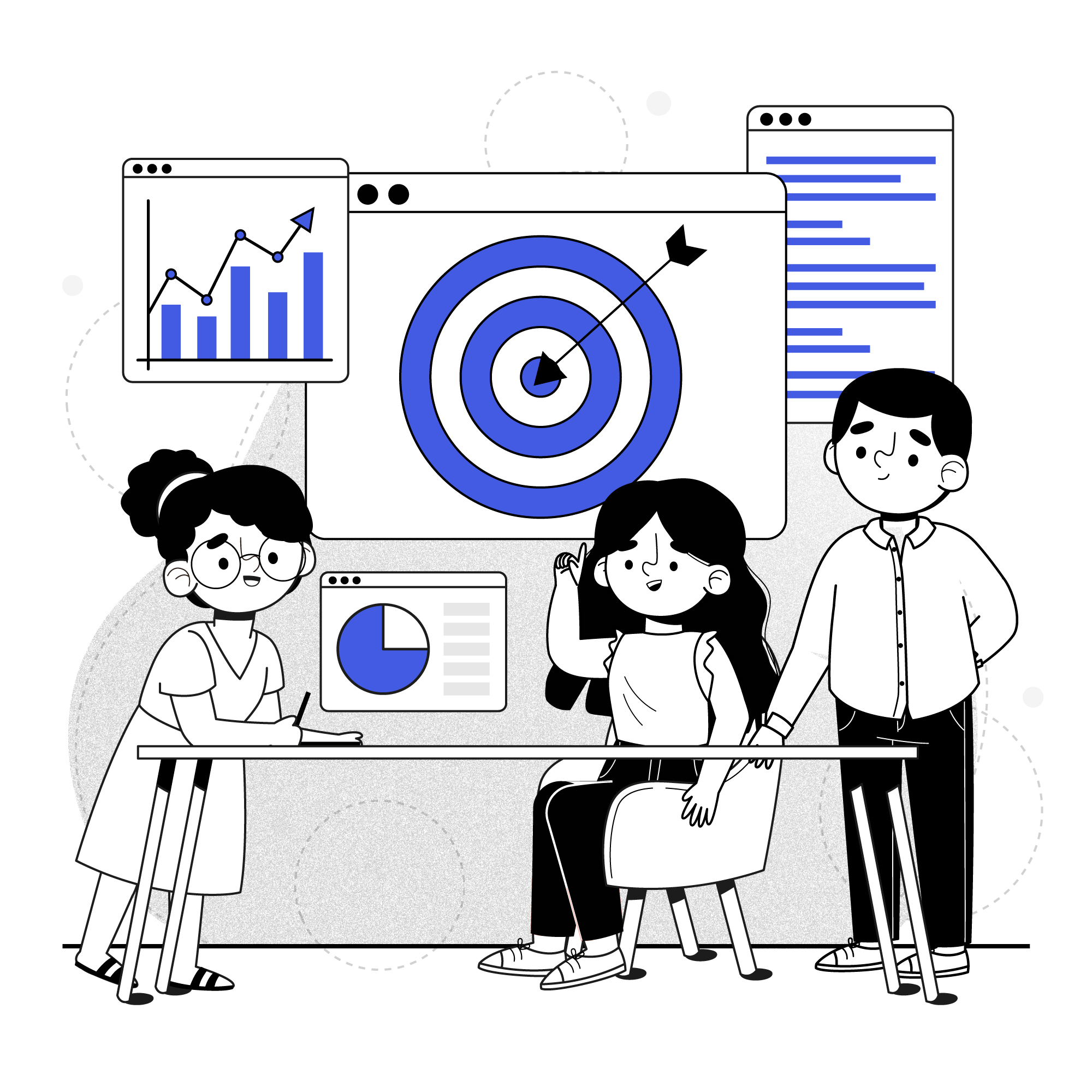 Target-Based-Illustration-Blooming-Hives